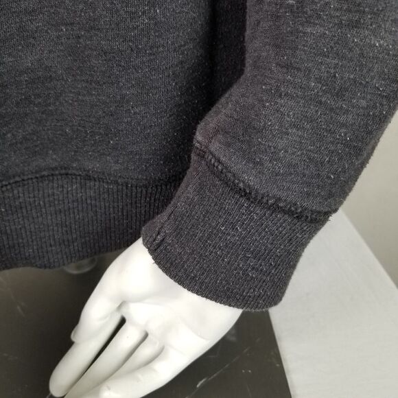 Old Navy Zipper Front Drawstring‎ Hooded Gray Jacket Size M - Picture 6 of 9